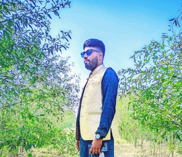 Mr Islam, 30, garland